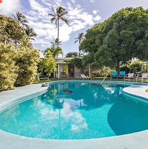 Tropical Garden Studio - Pool On Property Kailua Exterior photo