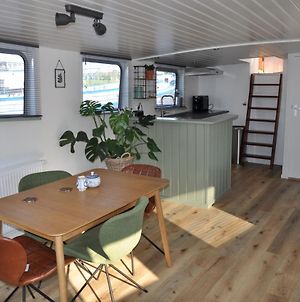 Private Lodge On Houseboat Amsterdam Exterior photo