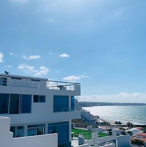 Exclusivo Penthouse Frente Al Mar Con Acceso A La Playa - Club Privado En Manta Apartment Exterior photo
