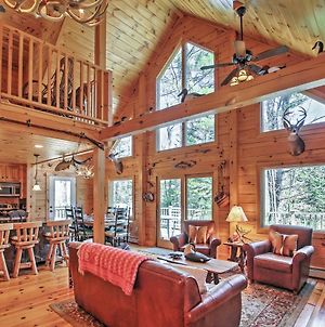 Newly Built Bethel Log Cabin With Deck, Near Skiing! Villa Exterior photo
