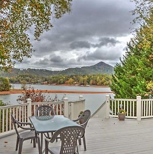 Lakefront Hiawassee Home With Boat Dock And Hot Tub! Exterior photo