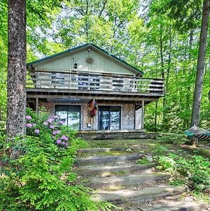 Charming Casco Cottage On Lake With Private Dock! Exterior photo