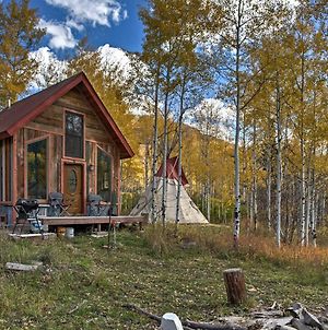 Colorful Cabin With Teepee, Fire Pits And Mtn Views! Villa Marble Exterior photo