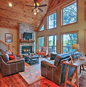 Blue Ridge Cabin With Wooded Views, Deck And Hot Tub! Villa Exterior photo