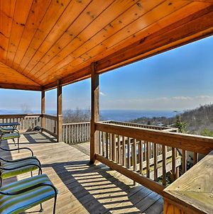 Warm And Cozy Cabin With Deck On Top Of The Blue Ridge Villa Fancy Gap Exterior photo