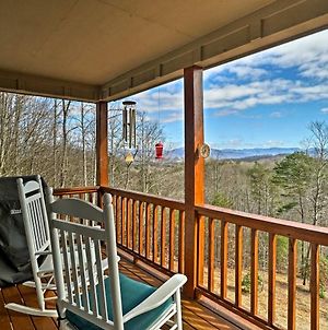 Hayesville Home With Mtn Views, Deck Grill And Fire Pit Exterior photo