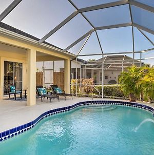 Port Charlotte Home On Canal With Lanai And Pool! Exterior photo