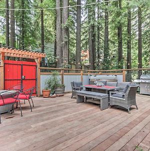 Redwoods Cabin With Hot Tub Walk To Russian River! Villa Guerneville Exterior photo