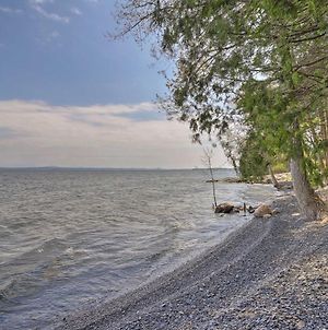 Tranquil Studio With Private Beach On Lake Champlain! Apartment North Hero Exterior photo