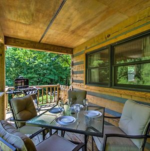 Cozy Cabin On 2 Acres By Coopers Creek With Hot Tub! Villa Bryson City Exterior photo