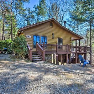 Ellijay Cabin With Hot Tub And Deck In National Forest Villa Exterior photo