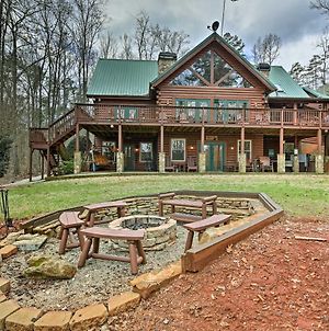 Luxury Lake Hartwell Villa With Dock, Theater And Hot Tub South Union Exterior photo