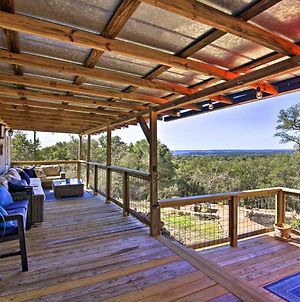 Private Hill Country House With Deck On 7 Acres! Villa Luckenbach Exterior photo
