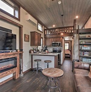 Secluded Morganton Tiny Home With Hot Tub Access! Exterior photo