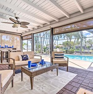Cape Coral Waterfront Home With Pool And Dock! Exterior photo