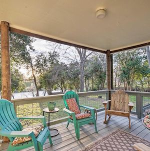 Riverfront House With Deck, 7 Mi To San Marcos! Martindale Exterior photo