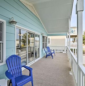Pet-Friendly Second Row House Steps To Beach! Villa Holden Beach Exterior photo