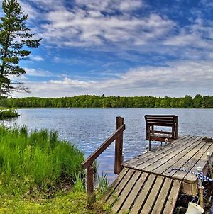 Burns Lake Cabin With Dock, Fire Pit, Rowboat And More Villa Little Round Lake Exterior photo