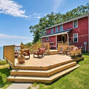 Rustic Lake House On Lake Champlains Barney Point Villa Colchester Exterior photo