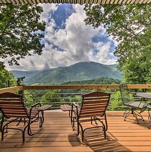 Maggie Valley Gem With Blue Ridge Mtn View And Hot Tub Exterior photo