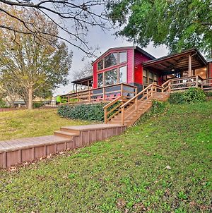 Guadalupe Riverfront Duplex With Deck And Private Dock Villa McQueeney Exterior photo