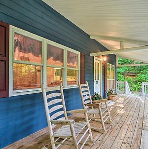 Secluded Cabin With Porch - 7 Miles To Lake Chatuge! Villa Hayesville Exterior photo