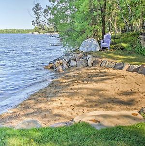 Waterfront Crosslake House Private Dock And Beach! Villa Cross Lake Exterior photo