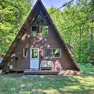 Quiet A-Frame Cabin On Creek With Private Deck! Villa Rumney Exterior photo