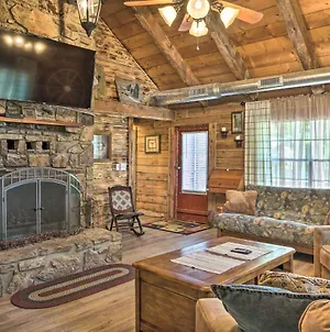 Picturesque Log Cabin Less Than 1 Mile To Table Rock Lake! Golden Exterior photo