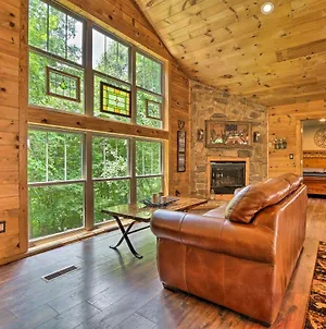 Butler Cabin On 19 Acres With Hot Tub And Fire Pit! Villa Exterior photo