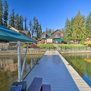 Lake Lovers Oasis Hot Tub And Mt Rainier View! Eatonville Exterior photo