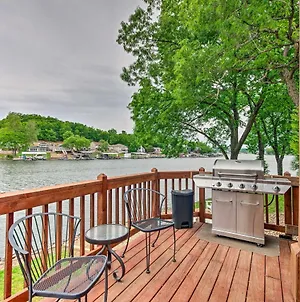 Waterfront Lake Ozark Home With Decks, Fire Pit Exterior photo