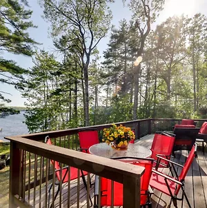 Waterfront Maine Vacation Rental With Private Dock Orono Exterior photo