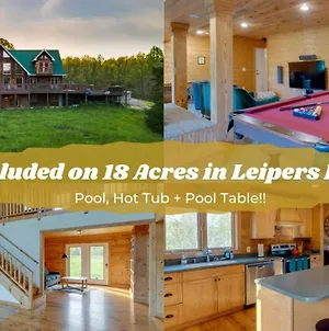 Secluded 18-Acres With Pool Hot Tub Pool Table Villa Fairview Exterior photo