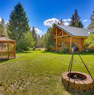 Libby Home With Mountain Views Gazebo And Fire Pit! Exterior photo