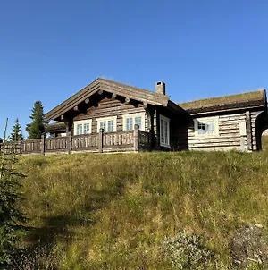 Charming Log Cabin With 3 Bedrooms On Golsfjellet Exterior photo