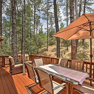 Prescott Cabin With Beautiful Forest Views And Deck! Exterior photo