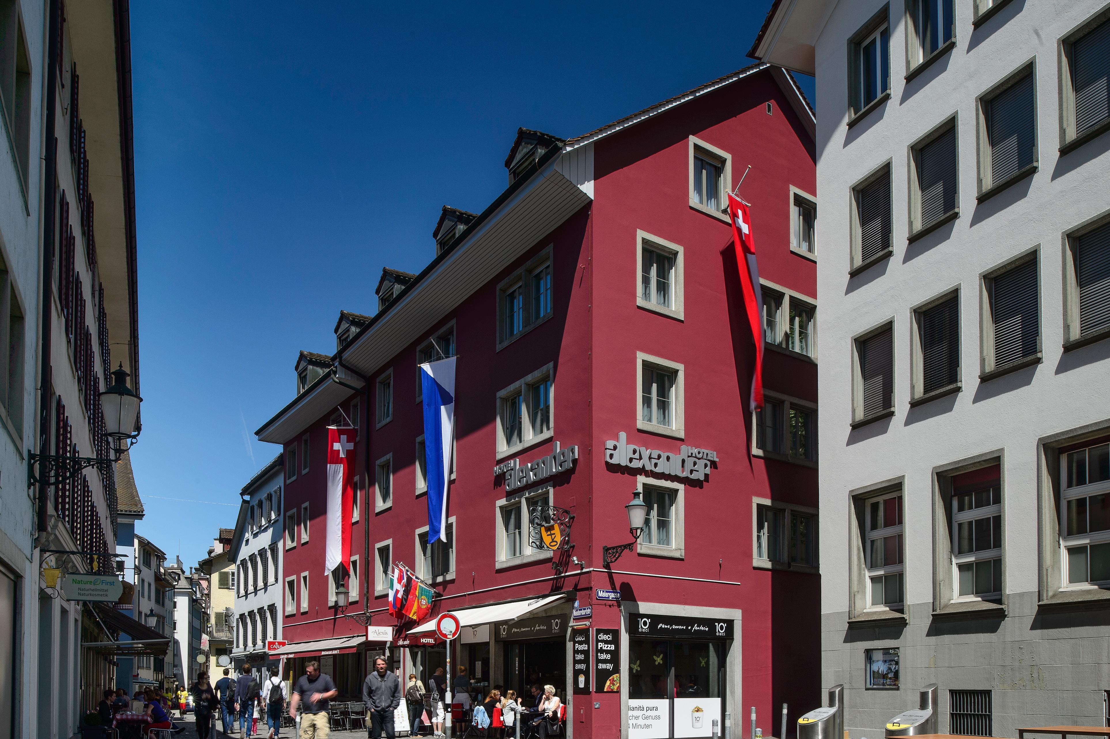 Hotel Alexander Zurich Old Town Exterior foto