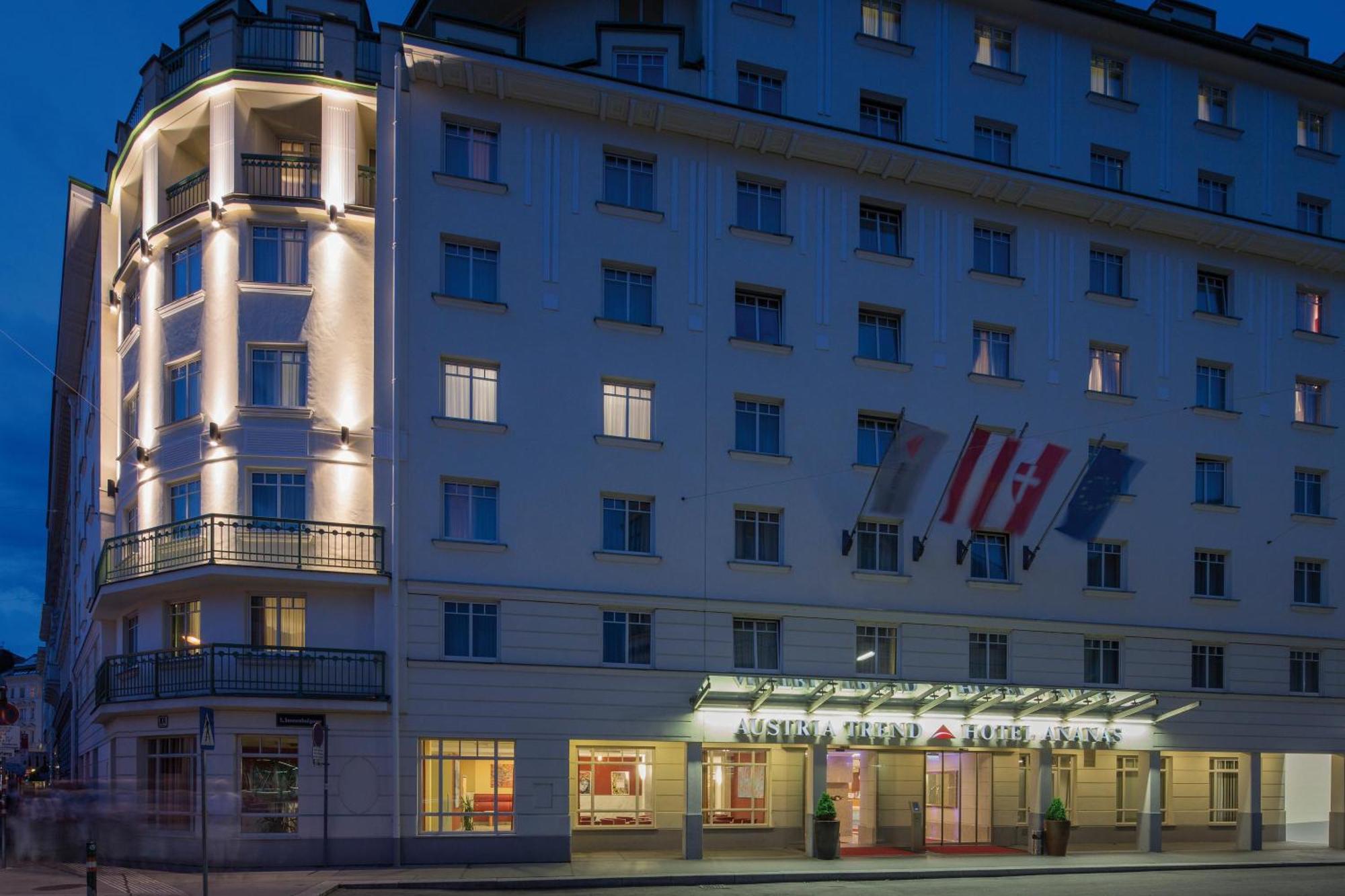 Austria Trend Hotel Ananas Wien Exterior photo